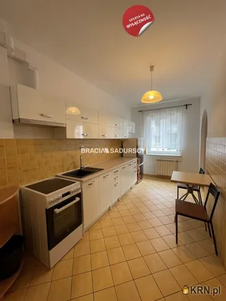 Rent this 1 bed apartment on Kaufland in Mieczysławy Ćwiklińskiej 14, 30-857 Krakow