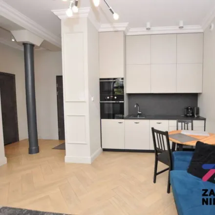 Rent this 2 bed apartment on Krzywe Okna Apartamenty in Aleja Konstytucji 3 Maja 2, 65-454 Zielona Góra