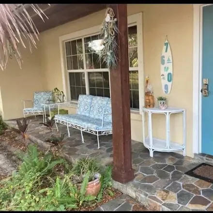 Rent this 3 bed house on 7707 Senrab Drive in Palma Sola Park, Manatee County