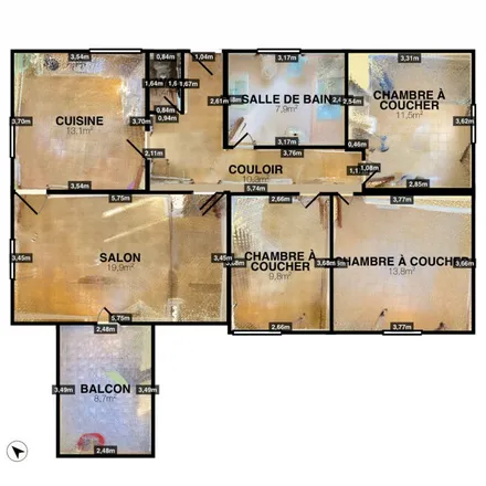 Image 2 - 1bis Chemin de la Pascale, 06520 Grasse, France - Apartment for rent