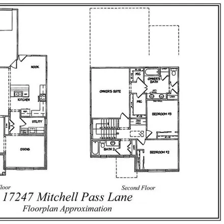 Image 2 - 17243 Michell Pass Lane, Harris County, TX 77346, USA - House for rent