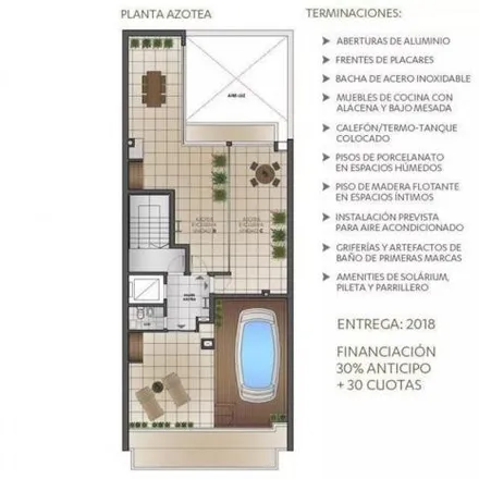Buy this studio apartment on Almirante Brown 2516 in Alberto Olmedo, Rosario