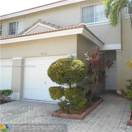 Image 1 - 4015 Northwest 92nd Avenue, Sunrise, FL 33351, USA - Townhouse for rent