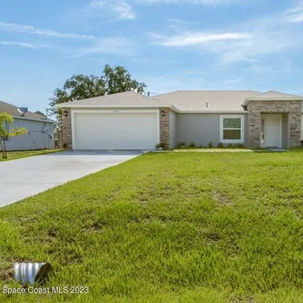 Buy this 3 bed house on 2133 Gascon Road Southwest in Palm Bay, FL 32908