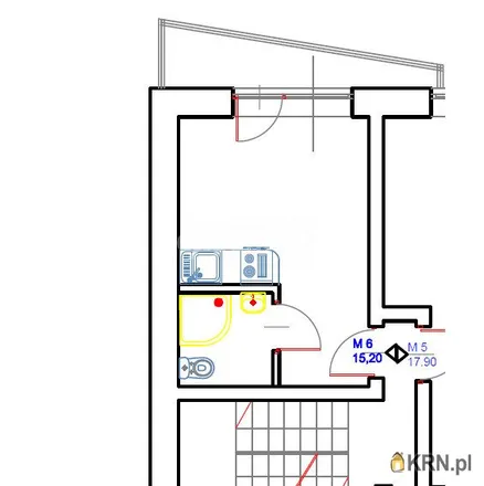 Buy this 1 bed apartment on Borkowskie Błonia in 30-427 Krakow, Poland