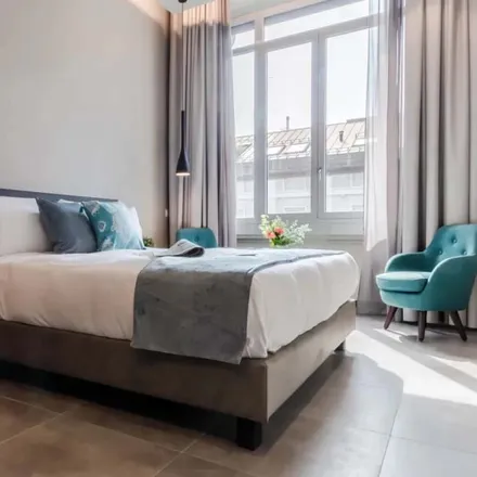 Rent this 1 bed apartment on OVS in Via Spadari, 2