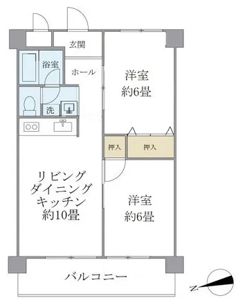 Image 2 - unnamed road, Hirai 4-chome, Edogawa, 132-0035, Japan - Apartment for rent