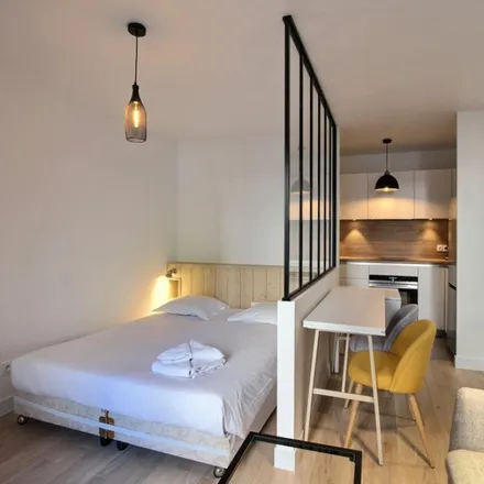 Rent this studio apartment on 50 Rue de Clichy in 75009 Paris, France