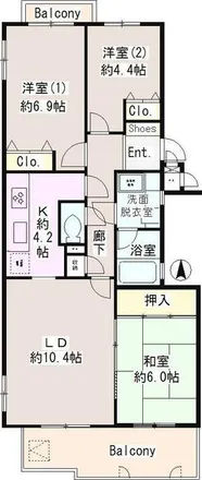 Image 2 - unnamed road, Inokashira 5-chome, Mitaka, 181-0001, Japan - Apartment for rent