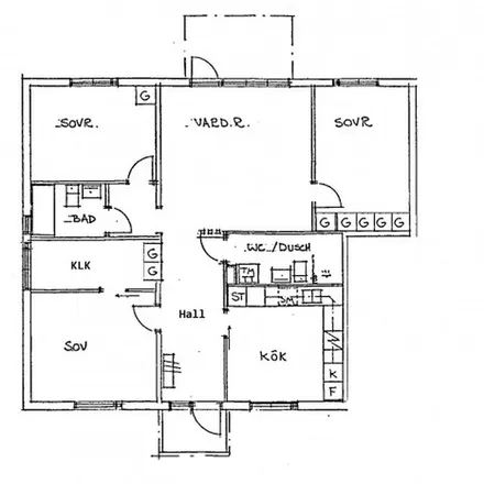 Image 1 - Tuppkärrsskolan, Tuppkärrsvägen, 735 36 Surahammar, Sweden - Apartment for rent