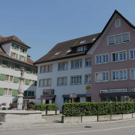 Rent this 2 bed apartment on Gotthardstrasse 19 in 6415 Goldau, Switzerland