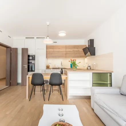 Rent this 1 bed apartment on Mozartova 928/12 in 150 00 Prague, Czechia