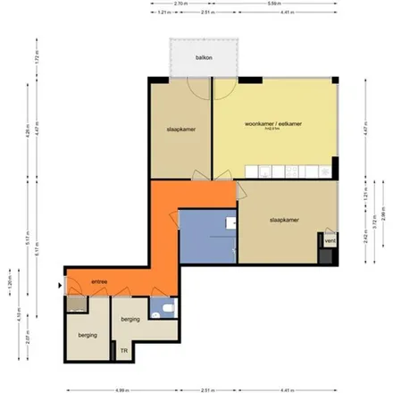 Image 1 - ms. Oslofjordweg, 1033 SN Amsterdam, Netherlands - Apartment for rent