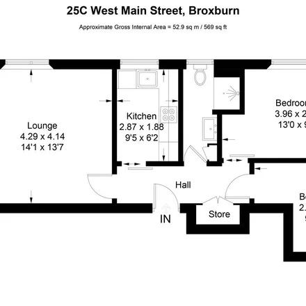 Image 6 - The Goschen Lounge, West Main Street, Uphall, EH52 5JE, United Kingdom - Apartment for rent