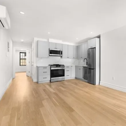 Rent this 2 bed condo on 678 Decatur St Unit Garden in Brooklyn, New York