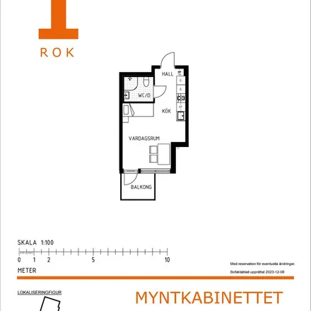 Rent this 1 bed apartment on Apotek Hjärtat in Fyrspannsgatan 166, 165 62 Stockholm