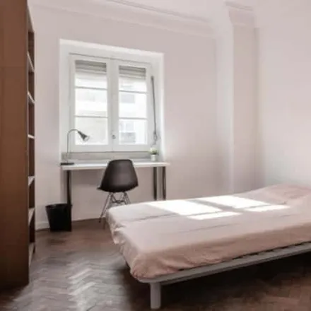 Rent this 7 bed room on Rua José Estevão 24 in 1150-192 Lisbon, Portugal