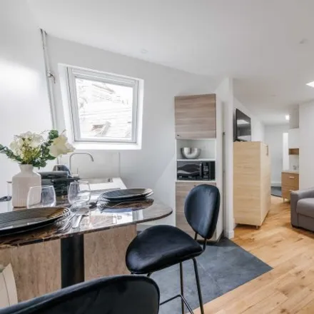 Rent this studio apartment on Paris in 16th Arrondissement, FR