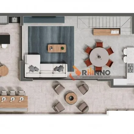 Buy this 3 bed apartment on Rua Carlos de Campos 943 in Boa Vista, Curitiba - PR