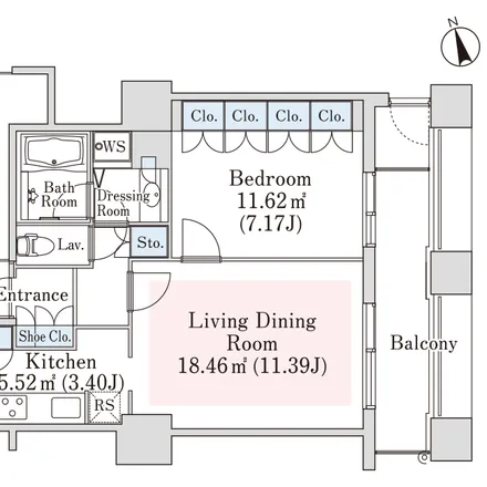 Image 2 - unnamed road, Suidocho, Shinjuku, 162-0811, Japan - Apartment for rent