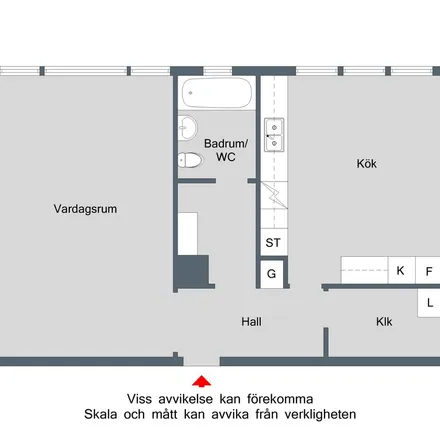 Image 2 - Åkervägen, 612 41 Finspång, Sweden - Apartment for rent