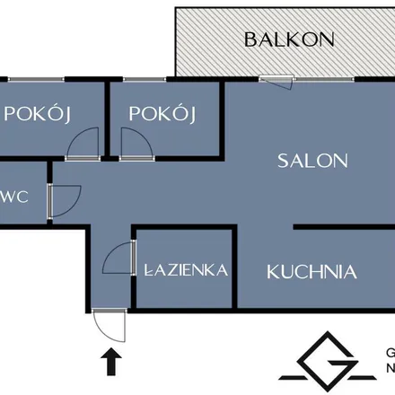 Image 5 - Partyzantów 8, 80-254 Gdańsk, Poland - Apartment for rent