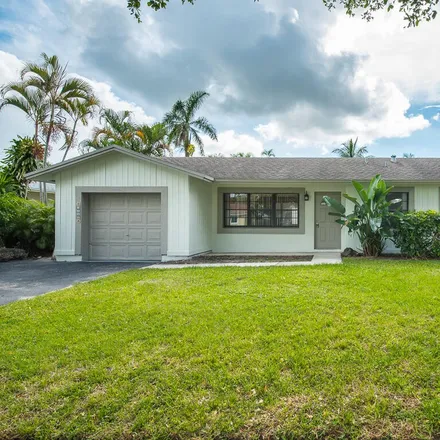 Rent this 3 bed house on 9718 Saddlebrook Drive in Whisper Walk, Palm Beach County