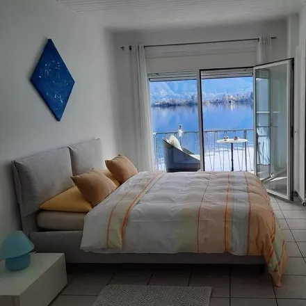 Rent this 1 bed apartment on Porto Ronco in Via Cantonale, 6622 Circolo dell'Isole