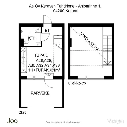 Image 3 - Paasikiven nuorisokylä, Porvoontie 10A, 04220 Kerava, Finland - Apartment for rent