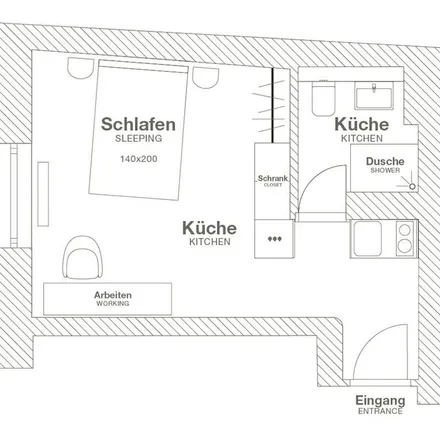 Image 3 - Fachschule des Möbelhandels, Gronewaldstraße, 50931 Cologne, Germany - Apartment for rent