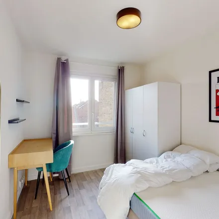 Rent this 1 bed apartment on 12 Rue Allard-Dugauquier in 59777 Lille, France