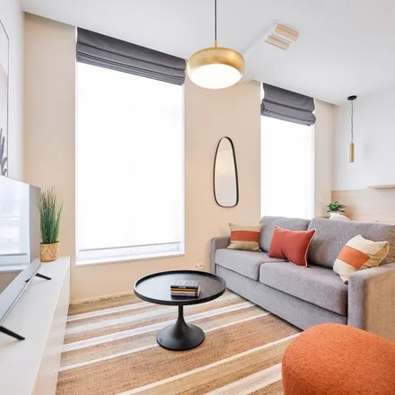 Rent this 1 bed apartment on Rue Sainte-Anne - Sint-Annastraat 22 in 1000 Brussels, Belgium