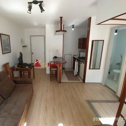 Rent this 1 bed apartment on Avenida Ibijaú 147 in Indianópolis, São Paulo - SP
