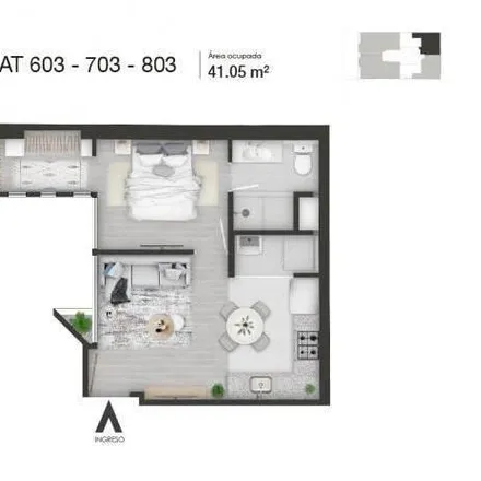 Buy this 1 bed apartment on Avenida Sergio Bernales 438 in Surquillo, Lima Metropolitan Area 15048