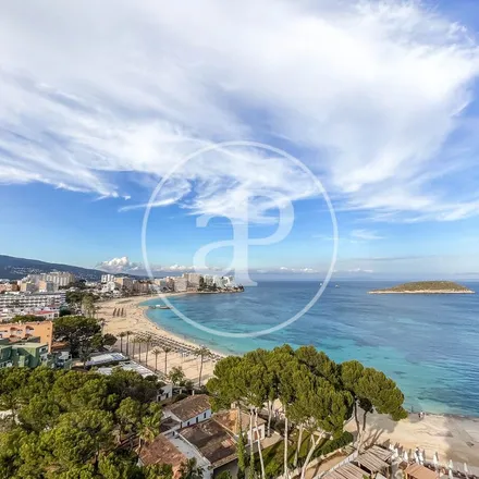 Rent this 1 bed apartment on Mallorca Rocks in Passeig Marítim Gabriel Escarrer, 07181 Cala Vinyes