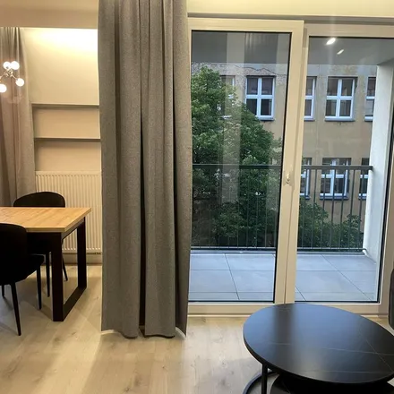 Rent this 1 bed apartment on Raciborska 10 in 40-074 Katowice, Poland