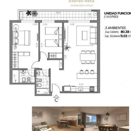 Buy this 2 bed apartment on Llavallol 3302 in Villa del Parque, C1419 HYW Buenos Aires