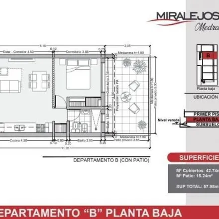 Buy this 1 bed apartment on Medrano 110 in Departamento Punilla, 5152 Villa Carlos Paz