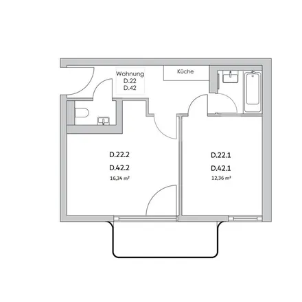Rent this 1 bed apartment on Gangnam Korean Chicken in Nazarethkirchstraße 45, 13347 Berlin