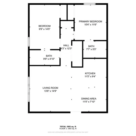Image 8 - Walker Avenue, Sunset Hills, Greensboro, NC 27403, USA - Apartment for rent