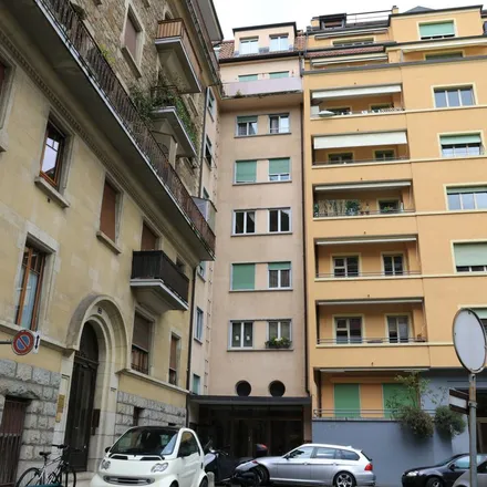 Rent this 1 bed apartment on Rue Henri-Mussard 20 in 1208 Geneva, Switzerland