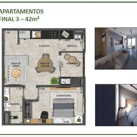 Buy this 1 bed apartment on Rua Ricardo Gonçalves in Jardim Santa Lídia, Mauá - SP