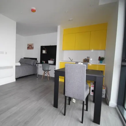 Rent this studio apartment on 18-52 Priestley Street in Cultural Industries, Sheffield