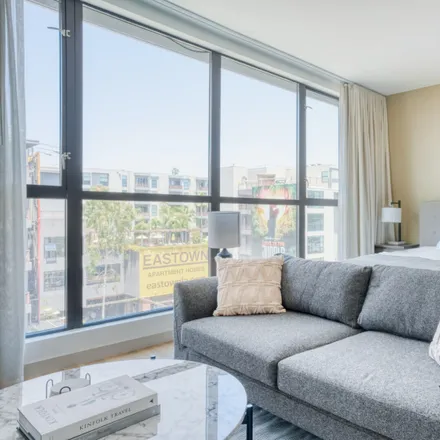 Rent this studio apartment on 5619 Hollywood Boulevard in Los Angeles, CA 90028