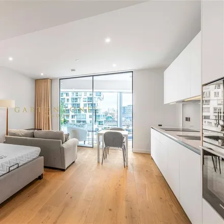 Rent this studio apartment on Battersea Roof Garden in Electric Boulevard, Nine Elms
