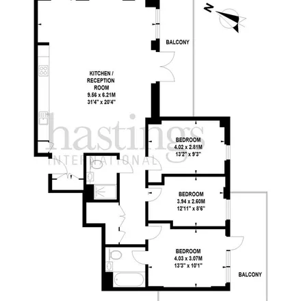 Image 8 - Bay House, Quebec Way, London, SE16 7LF, United Kingdom - Apartment for rent