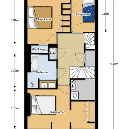 Image 7 - Valeriusstraat 47-1, 1071 MD Amsterdam, Netherlands - Apartment for rent