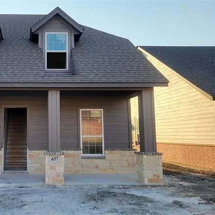 Rent this 3 bed house on 3999 Myrtie Drive in Johnson County, TX 76036