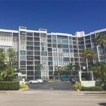 Rent this 1 bed condo on 600 Parkview Drive in Hallandale Beach, FL 33009