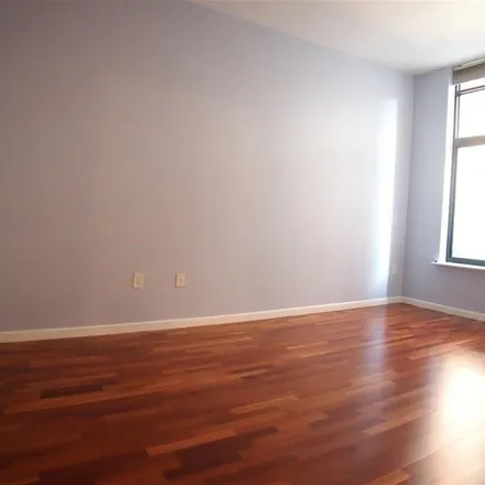 Rent this 1 bed apartment on Sky Club Parking Garage in Marshall Street, Hoboken